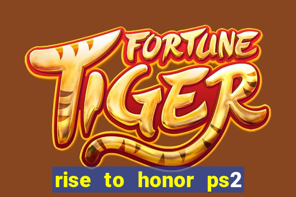 rise to honor ps2 iso pt br